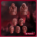 Crimson Wings Female Heads Set x7