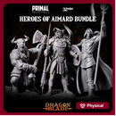 3 miniatures - 32mm - Heroes of Aimard Bundle - DragonBlade