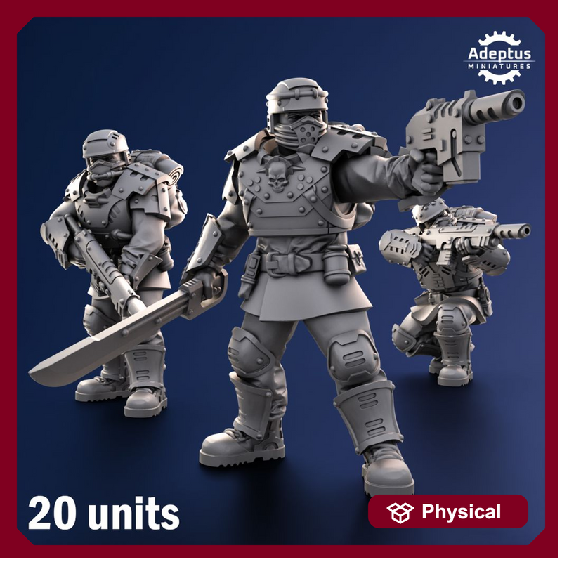 Squad. Steelstorm Regiment. Imperial Guard