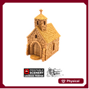 Small Chapel - Kingdoms of Throne and Ash - Printable Scenery - Terrain, Wargaming, D&D, DnD