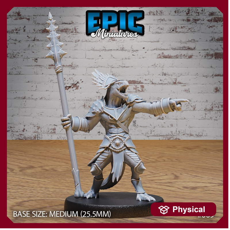 Lizard Folk Army Spear - Only-Games
