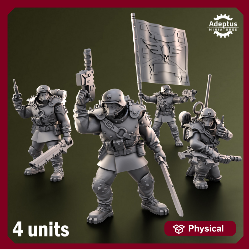 Command Squad. Grimstone Legion. Imperial Guard