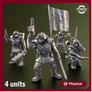 Command Squad. Grimstone Legion. Imperial Guard
