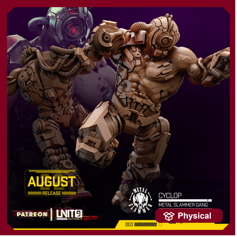 Cyberpunk - Cyclop - Metal Slammer gang member