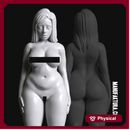 Sub Series 100a - Naked & Kneeling Female Prisoner Slave