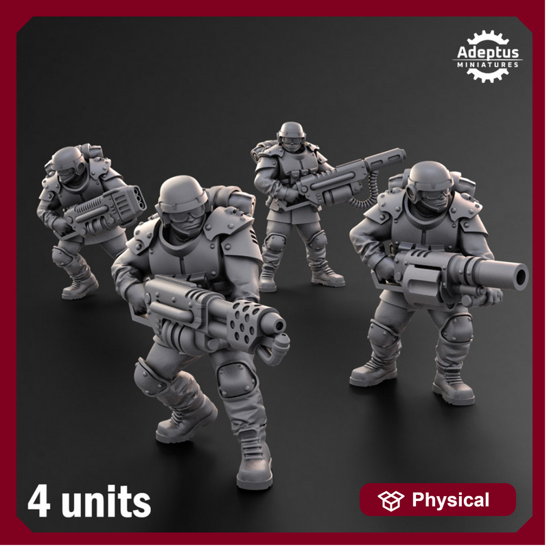 Special weapons. Ultima Troops. Imperial Guard