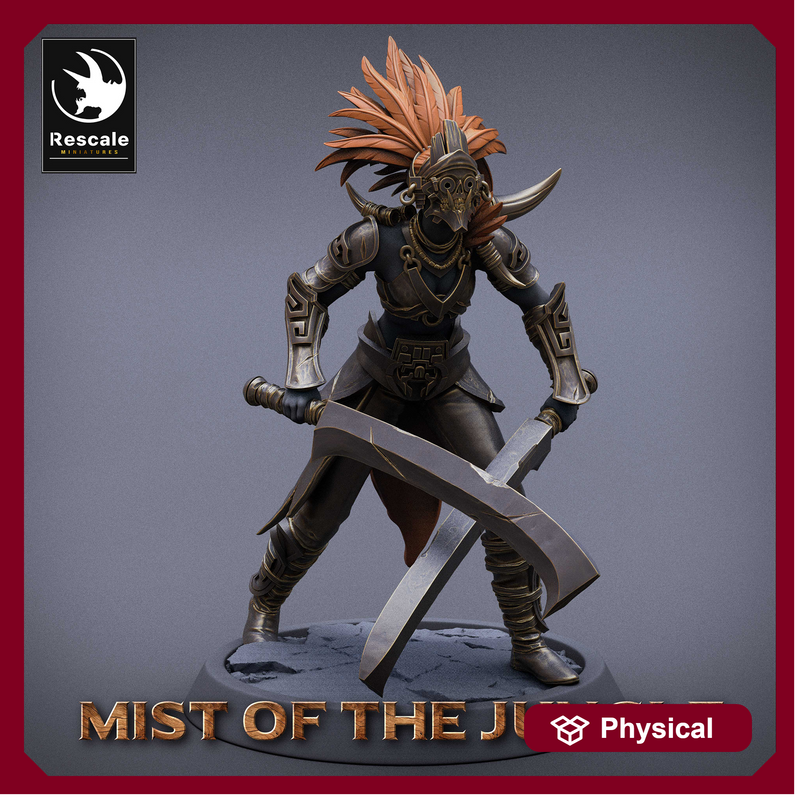 Amazon Light Soldier Dual Sword Stance