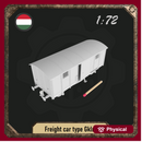 1/72 Freight car type Gklm