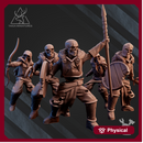 Skeleton warriors x5