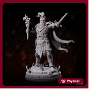 Death Knight, Oathbreaker Paladin Sword PC NPC | 28mm,32mm,54mm, 75mm, 100mm Scales| Dungeons & Dragons| Pathfinder | - Only-Games