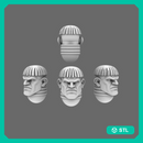 Arthurian Knights V10 Squire Heads