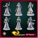 Exorcists set 6 miniatures 32mm