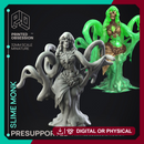 Slime Monk - Humanoid Slime Monster -  PRESUPPORTED - Illustrated and Stats - 32mm scale
