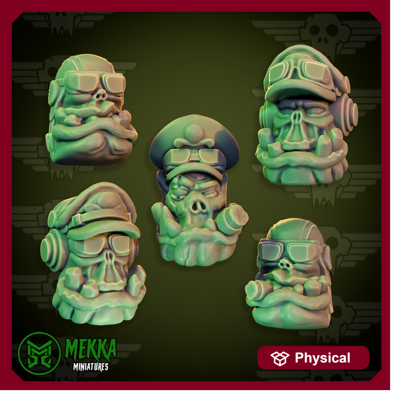 Orc Pilot Heads