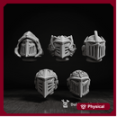 Winged Lions Head Bits Set x5