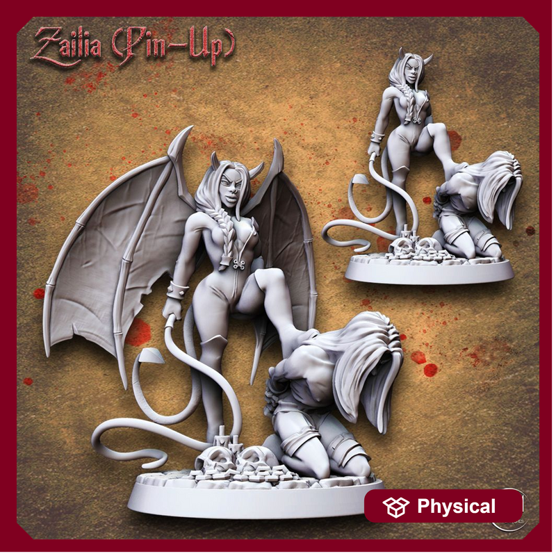 Blood Demons Pin-Up - Zailia (Slave Version)