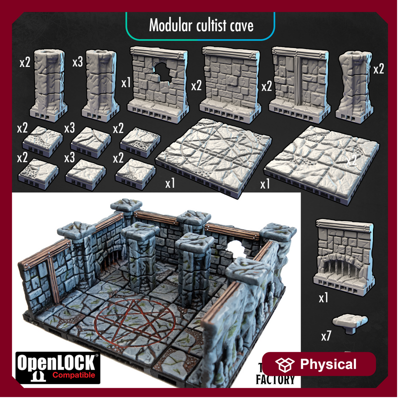 Modular cultist cave [OpenLOCK]