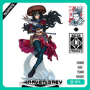 Raven Grey - Female Ronin - STL only