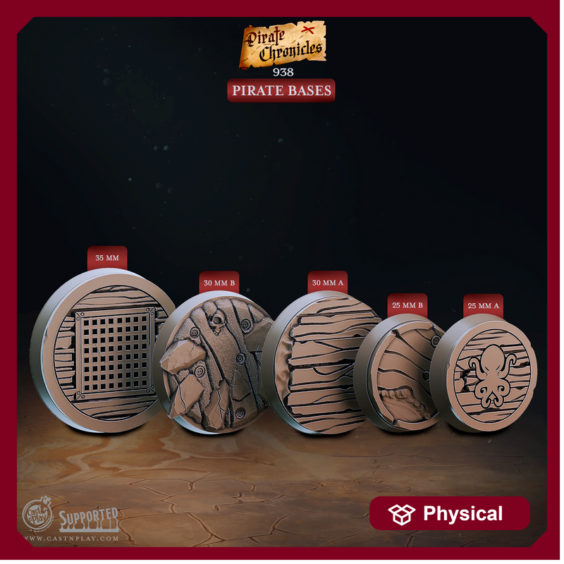 Pirate Bases - Pirate Chronicles - CastNPlay - Terrain Wargaming D&D DnD