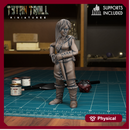 Female Archer Bandit 03 - TytanTroll Miniatures - DnD - Fantasy  - 32mm