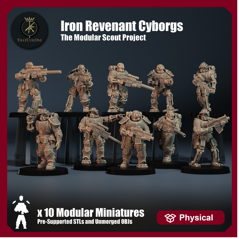 Modular Scout Iron Revenant Cyborgs