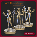 Kara-the Dark Elf - 75mm