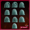 Lunar Knights Shoulder Pads Set x10