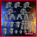 Millennium Wars Heavy Auto Squad x5
