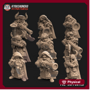Female Dwarf Rifle Unit (9 Dwarves)