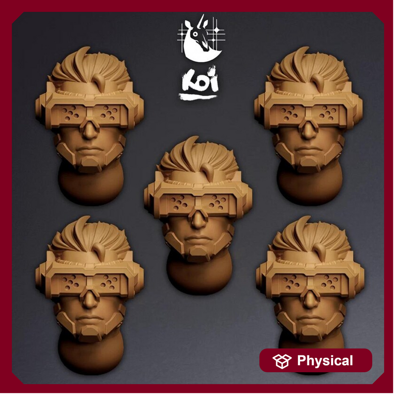 Enforcers Type 4 - Miniature Heads