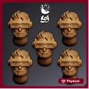 Enforcers Type 4 - Miniature Heads