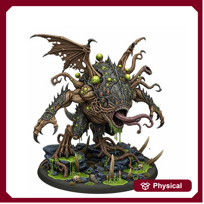 Gargantuan Abyssal Maw Eldritch Horror Miniature D&D 5e Pathfinder Chaos Wargaming Boss Model - Only-Games