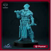 Human Ranger Fighter Barbarian PC / NPC Unpainted | 28mm,32mm,54mm,75mm,100mm Scale | Resin Dungeons and Dragons D&D 5e  | Pathfinder | - Only-Games
