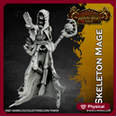 Skeleton Mage (32mm scale)