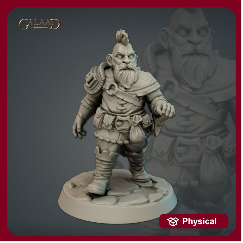 Male Dwarf warrior