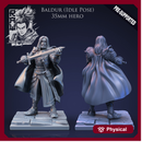 Baldur The Fighter - Idle Pose