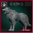 Wolf Snarling