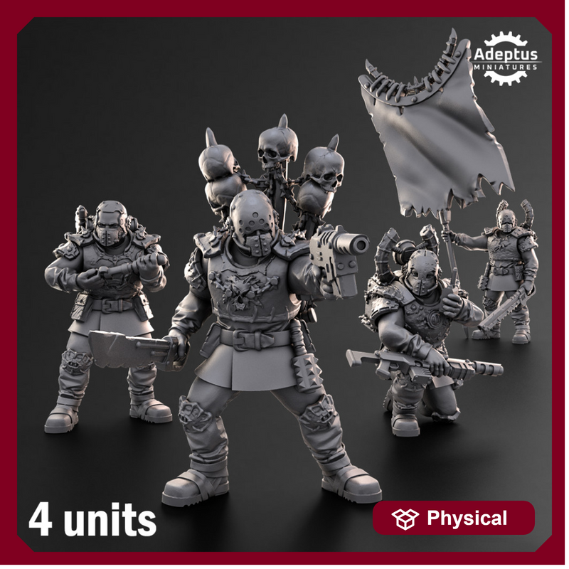 Command Squad. Dark Krocs. Renegades and Heretics