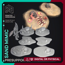 Sand Mimic - 6 Models - Wondering Desert - PRESUPPORTED - Illustrated and Stats - 32mm scale