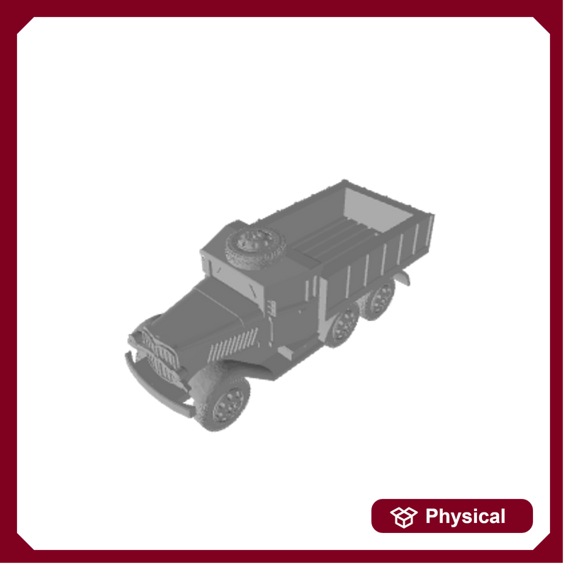 Japanese Type 94 Military Truck I Set of 10