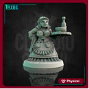 (0171) Female dwarf waitress