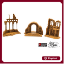 Roman Ruins Set - Apocalypse - Printable Scenery 28mm 32mm Wargaming Terrain D&D DnD