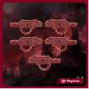 Crimson Wings Fuse Guns Set x5