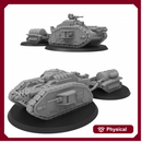 Smol Lunar Auxilia Nero Heavy Crocodile Tank - Presupported
