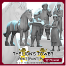 Von Thumper Household Servants (5 x 32mm scale miniatures)
