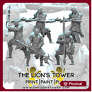 Infernal Legion Merregons (Set of 5 x 32mm scale presupported miniatures)