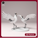 Red-Crowned Cranes Dance 1/87