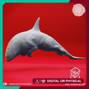 Swimming Akhlut - Tabletop Miniature (Pre-Supported)