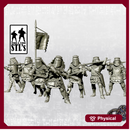 Knights with Great Helms and Polearms