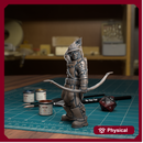 Town Guard Archer 01 - Frostgrave Pathfinder - Fantasy DND - TytanTroll Miniatures